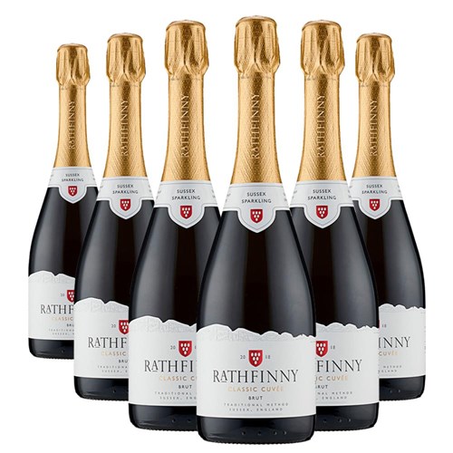 Case of 6 Rathfinny Estate Classic Cuvee Brut Sussex 75cl